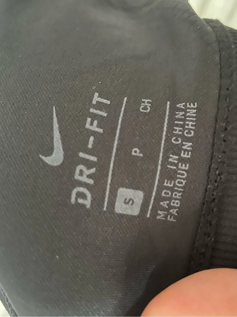 Nike Black Strappy V-Neck Sports Bra